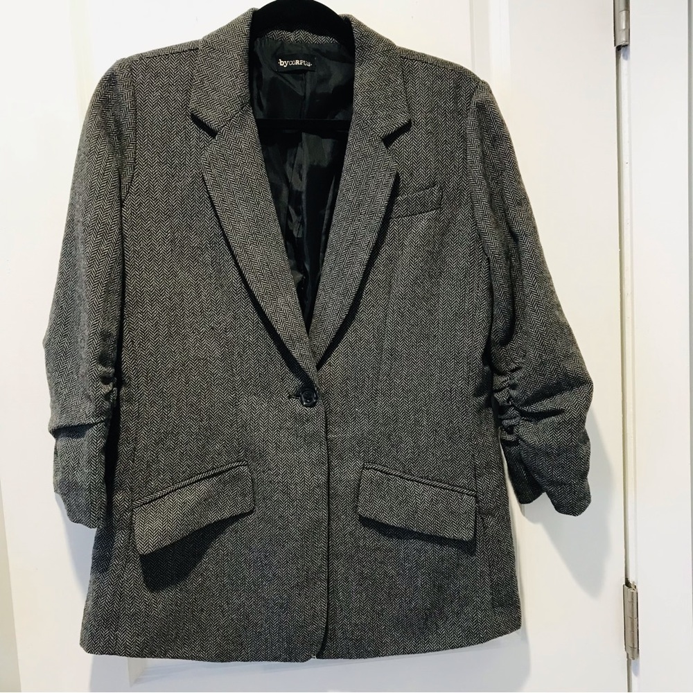 Vintage Gray Blazer